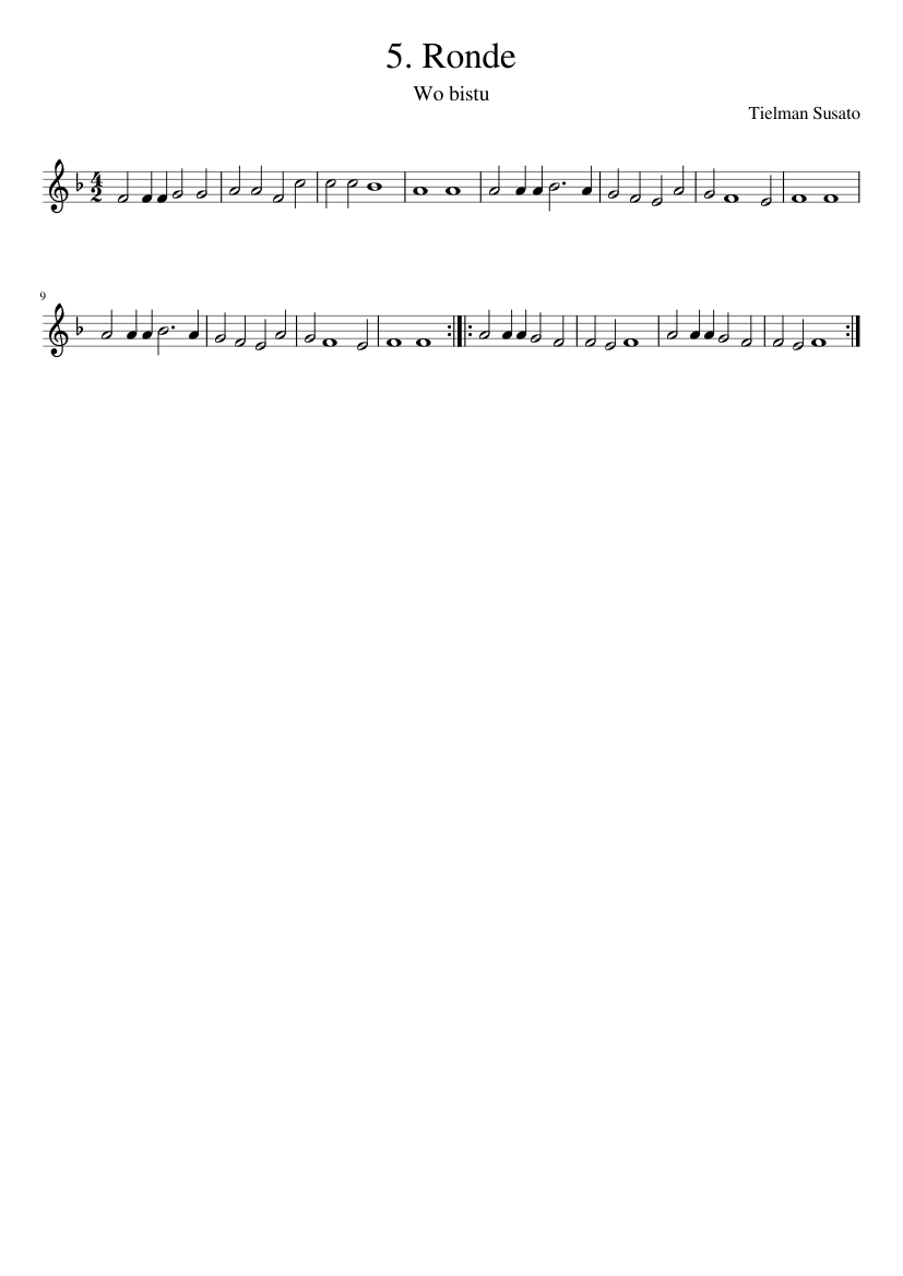 5. Ronde