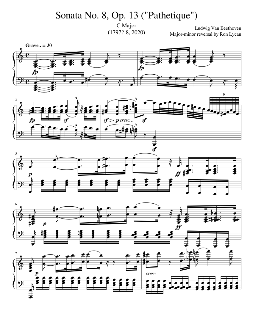 Piano Sonata No.8 Op.13