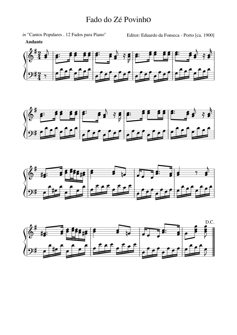 Fado do Zé Povinho