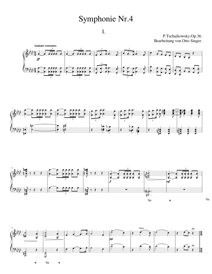 Symphony No.4 Op.36