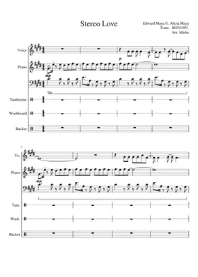 Free Stereo Love by Edward Maya sheet music | Download PDF or print on  Musescore.com