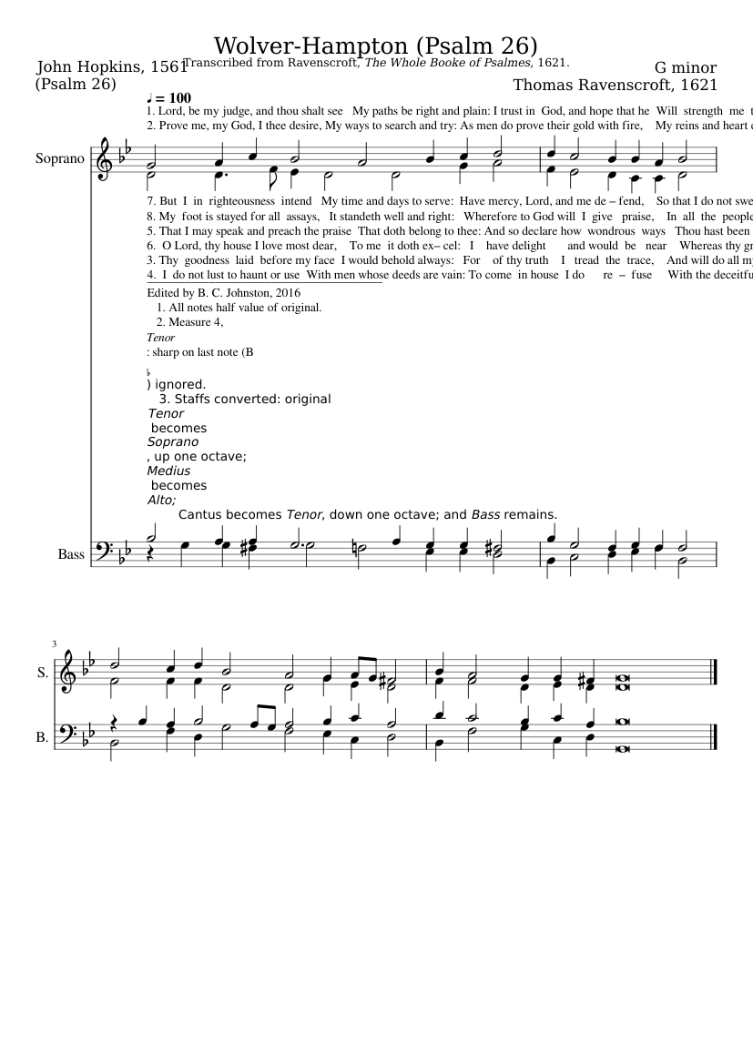 Lord be my judge and thou shalt see