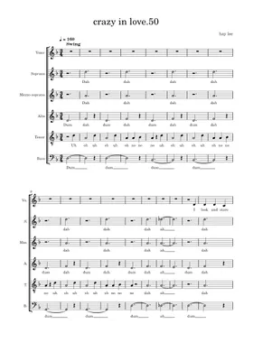 Free Crazy In Love - Fifty Shades Of Grey Remix by Beyoncé sheet music |  Download PDF or print on Musescore.com