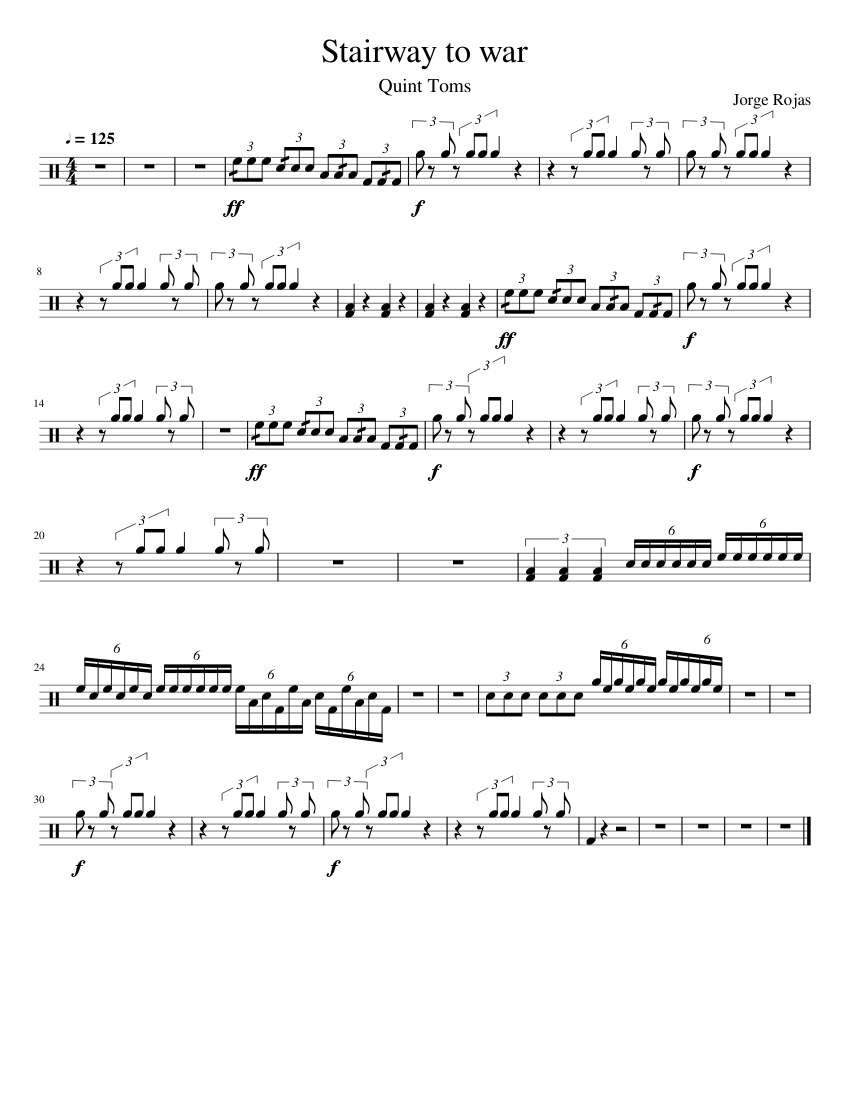 Stairway to war Tenors