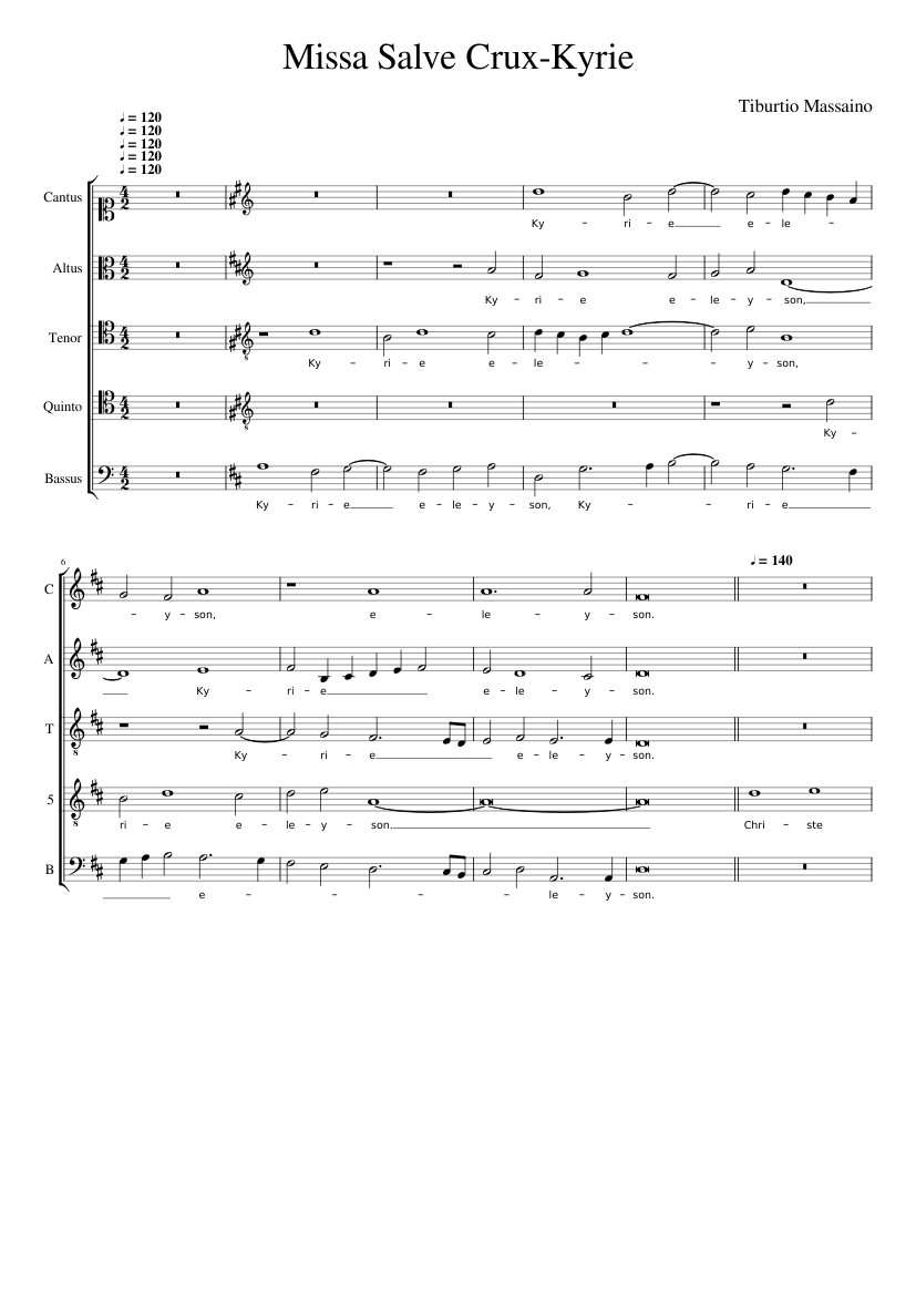Missa Salve Crux