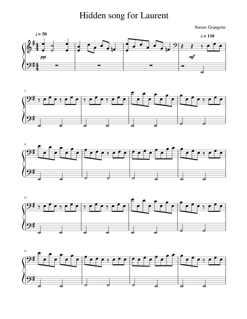 Yodelice Sheet music for Piano (Solo) | Musescore.com