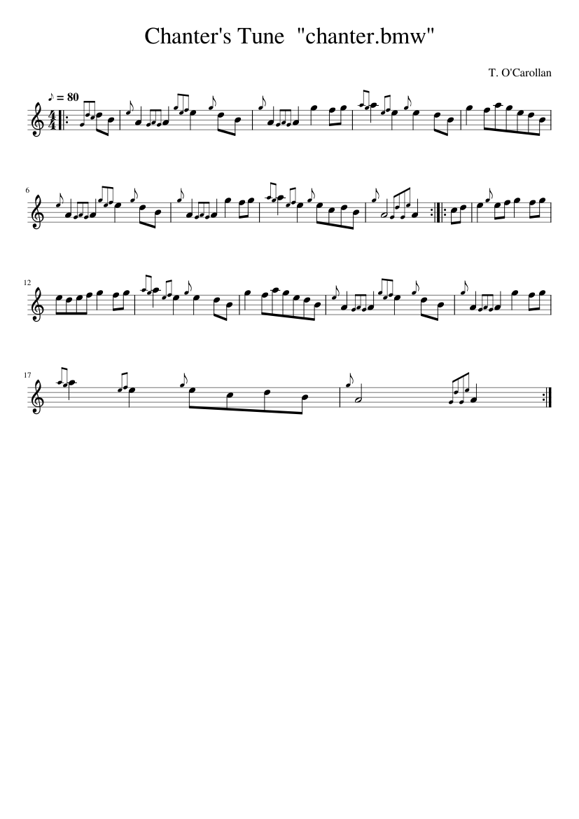 The Chanter's Song