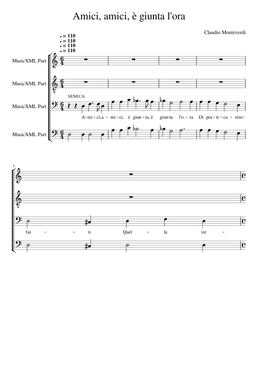 Amici è giunta l'ora