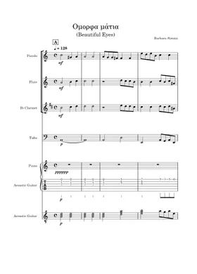 Free Donne I Begli Occhi by Bernardino Mosto sheet music | Download PDF or  print on Musescore.com