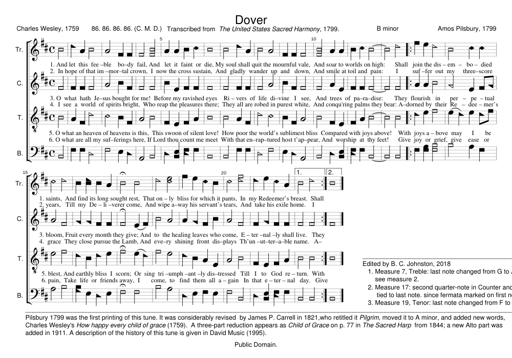 Dover - Amos Pilsbury