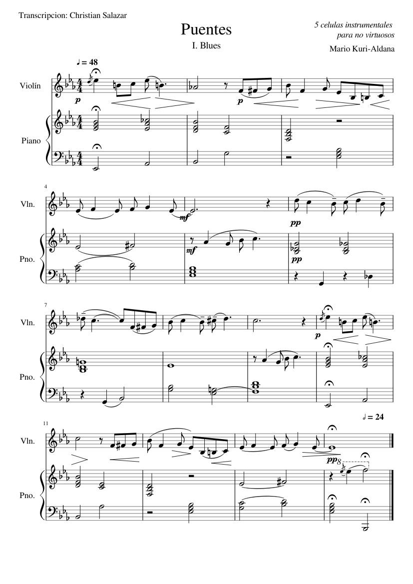 Puentes Mario Kuri-Aldana I.Blues