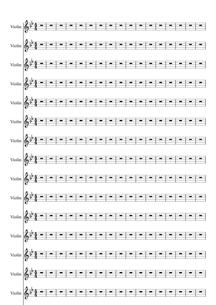 Violin Sheet music for (String Ensemble) | Musescore.com