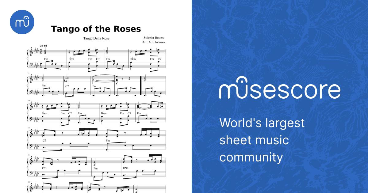 Tango of the Roses Sheet music for Piano (Solo) | Musescore.com