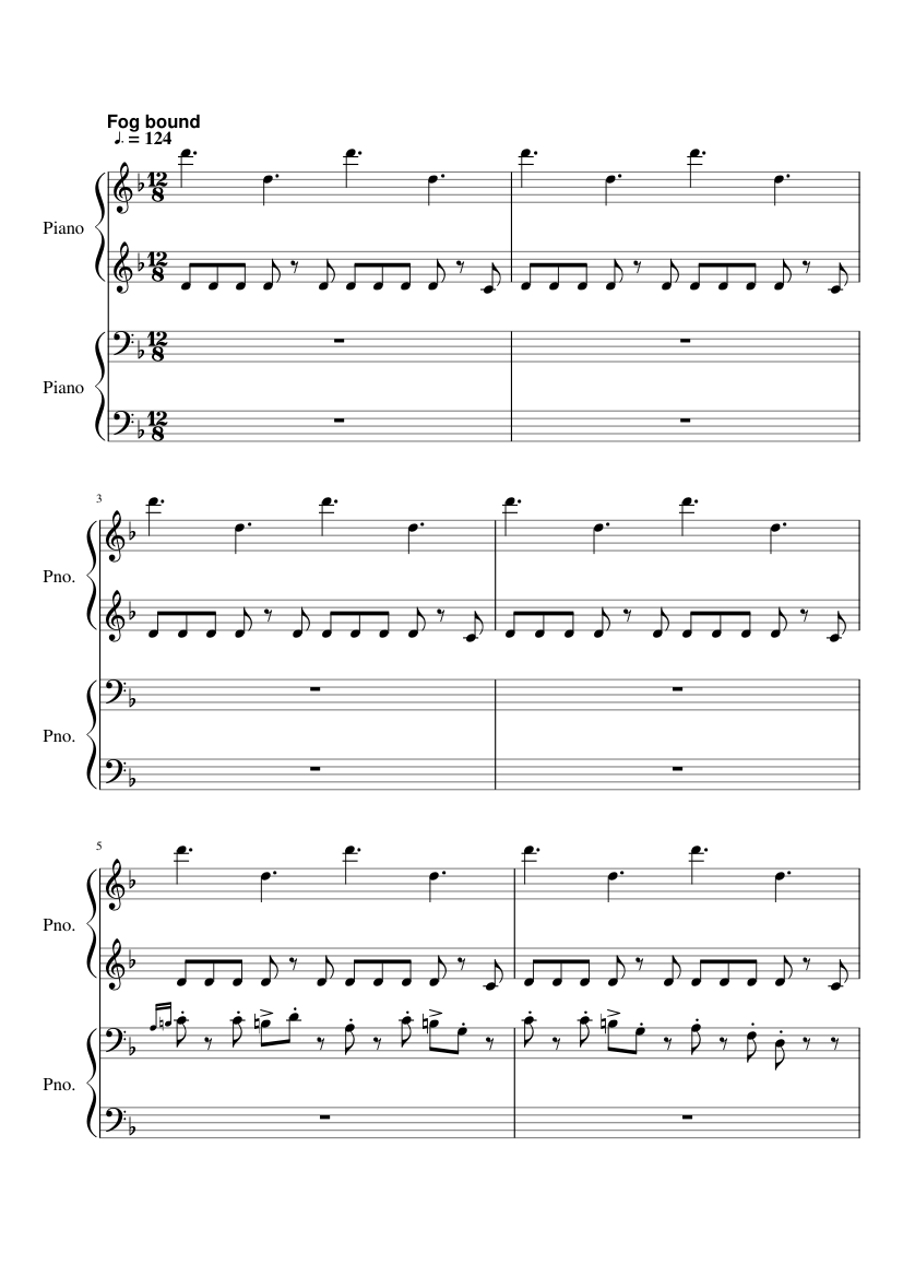 Pirates of the Caribbean - Hans Zimmer Sheet music for Piano (Percussion  Duet) | Musescore.com