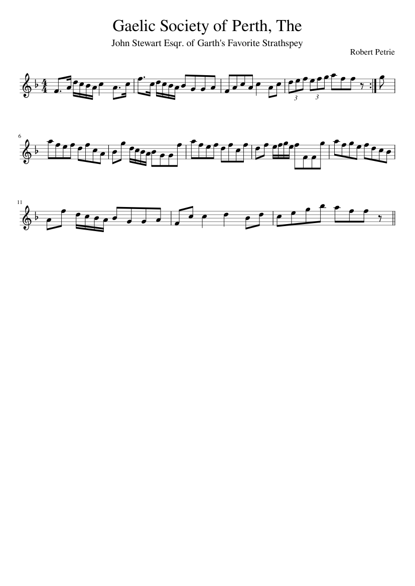 The Gaelic Society of Perth