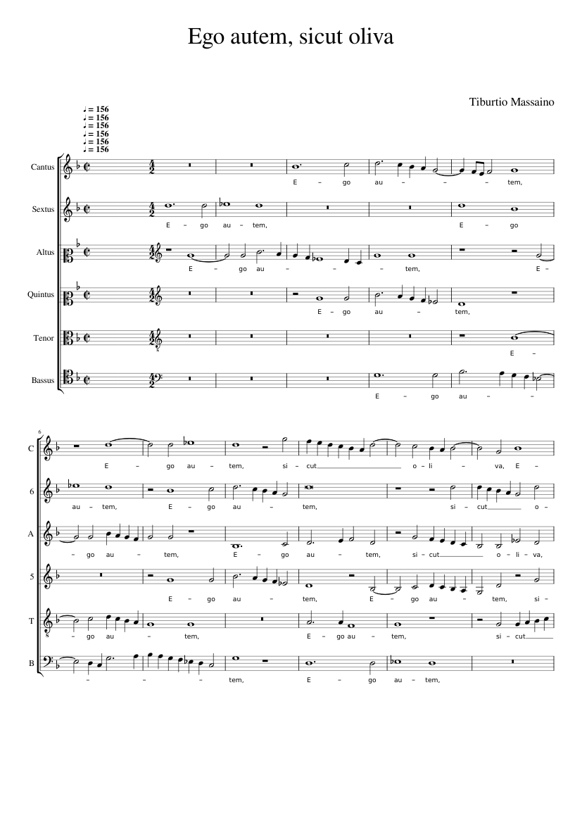 Ego autem sicut oliva