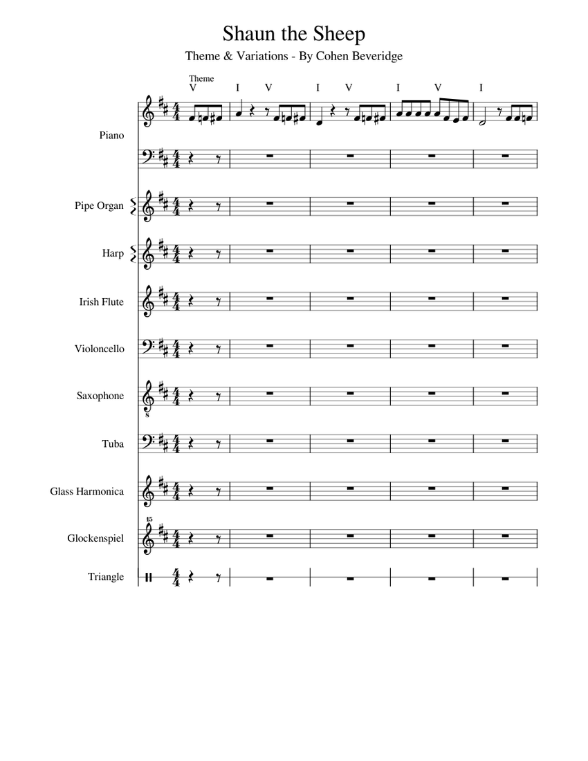 Deepwoken Safezone Guild Theme Sheet music for Piano, Trombone, Organ, Tuba  & more instruments (Mixed Ensemble)