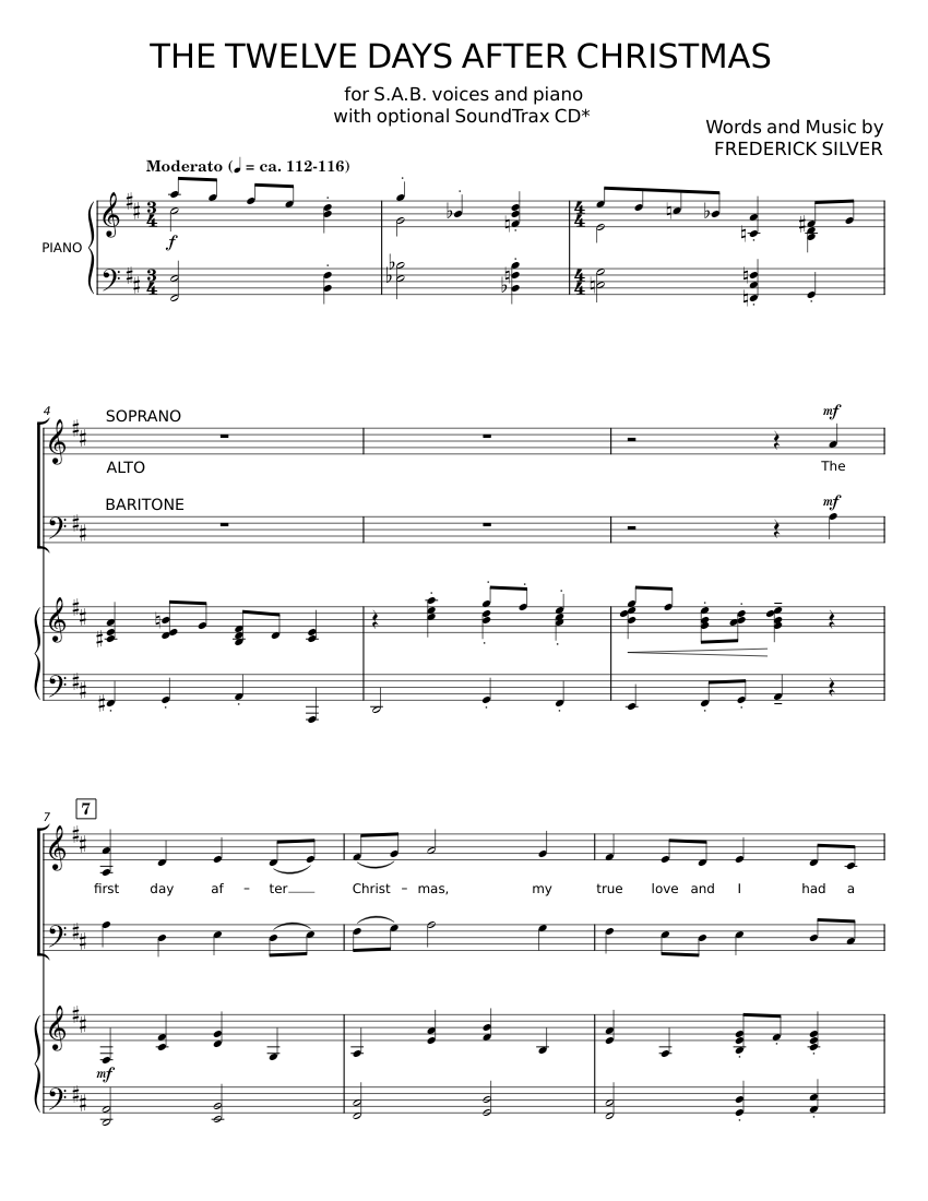 the-twelve-days-after-christmas-sheet-music-for-piano-synthesizer