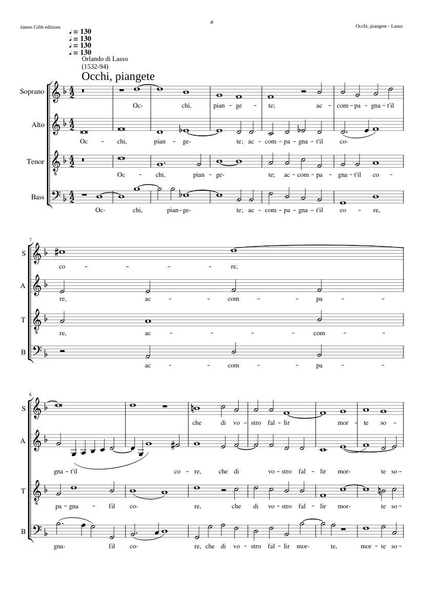 Occhi piangete