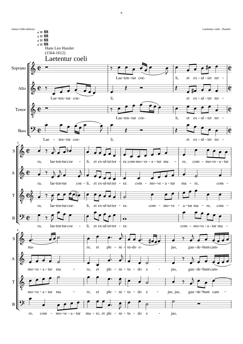 Laetentur coeli