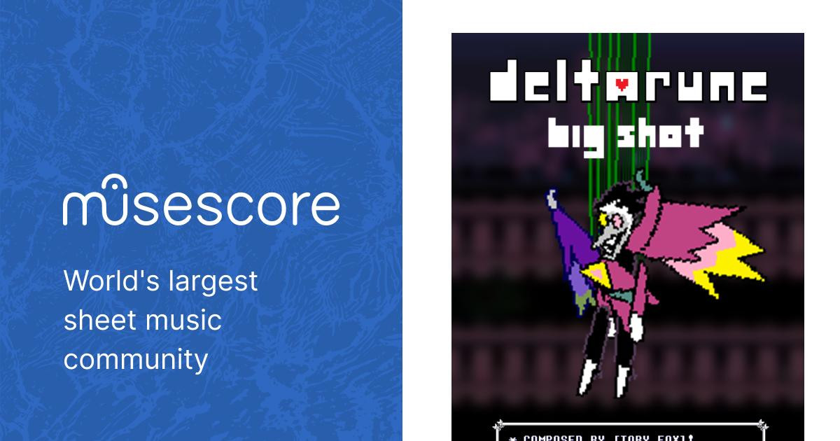 Deltarune the (not) Musical - BIG SHOT [REMASTERED] ft. @JunoSongs