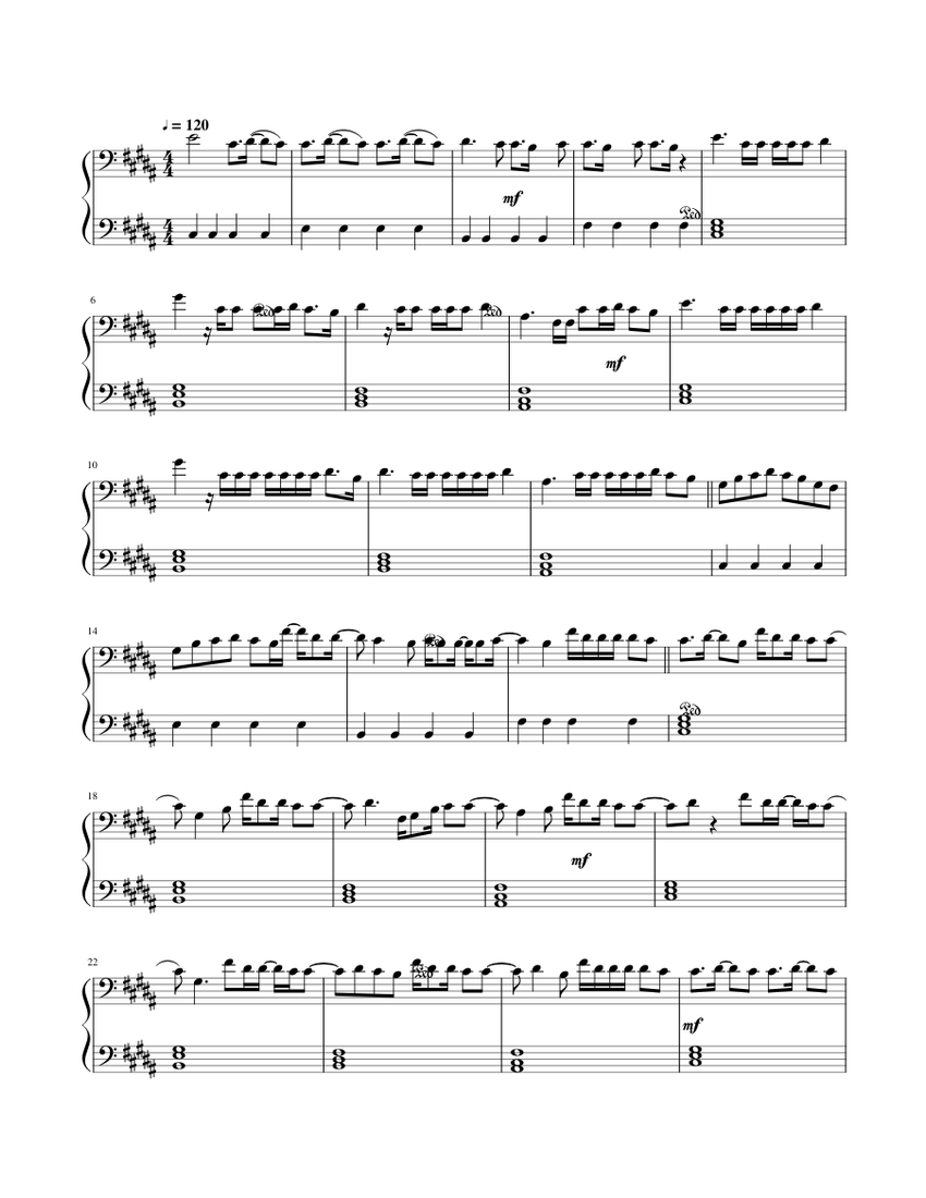 Diplo (Ft, Morgan Wallen) - Heartless Sheet music for Piano (Solo