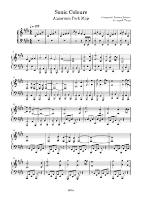 Sonic Colors sheet music  Play, print, and download in PDF or MIDI sheet  music on