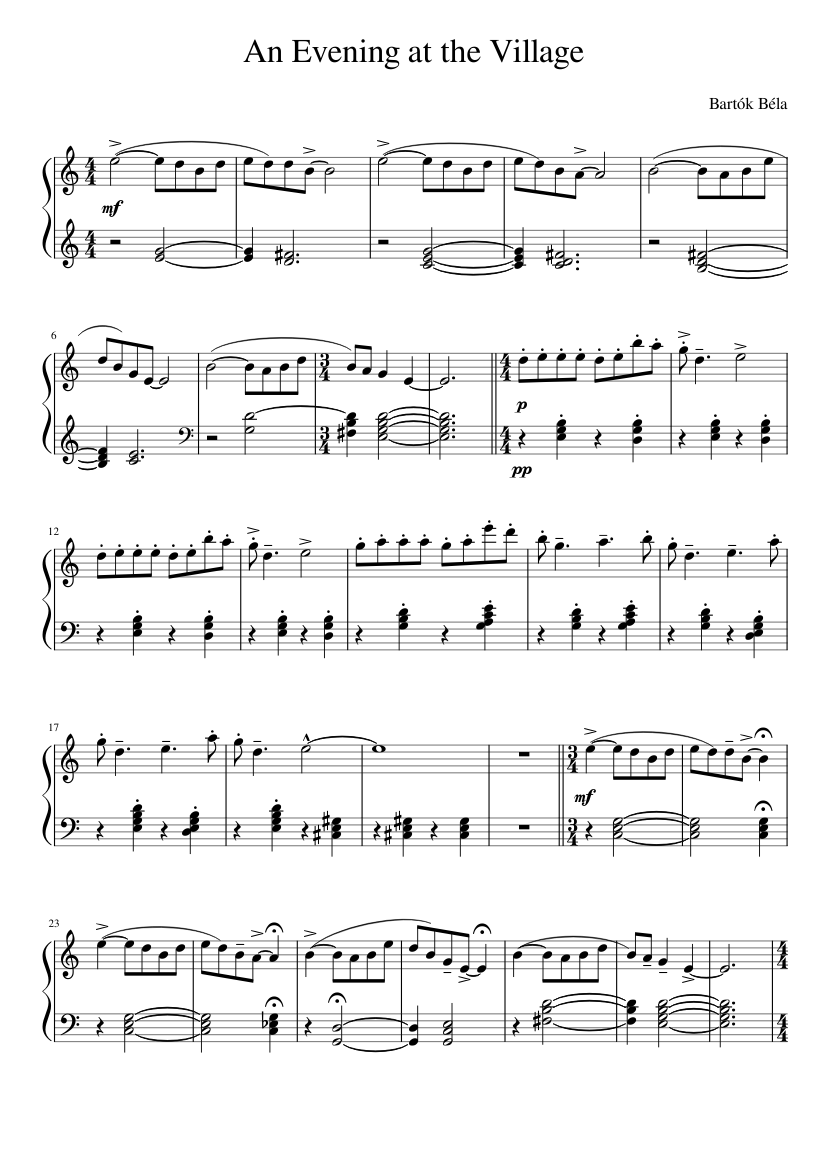 10 Easy Pieces Sz.39