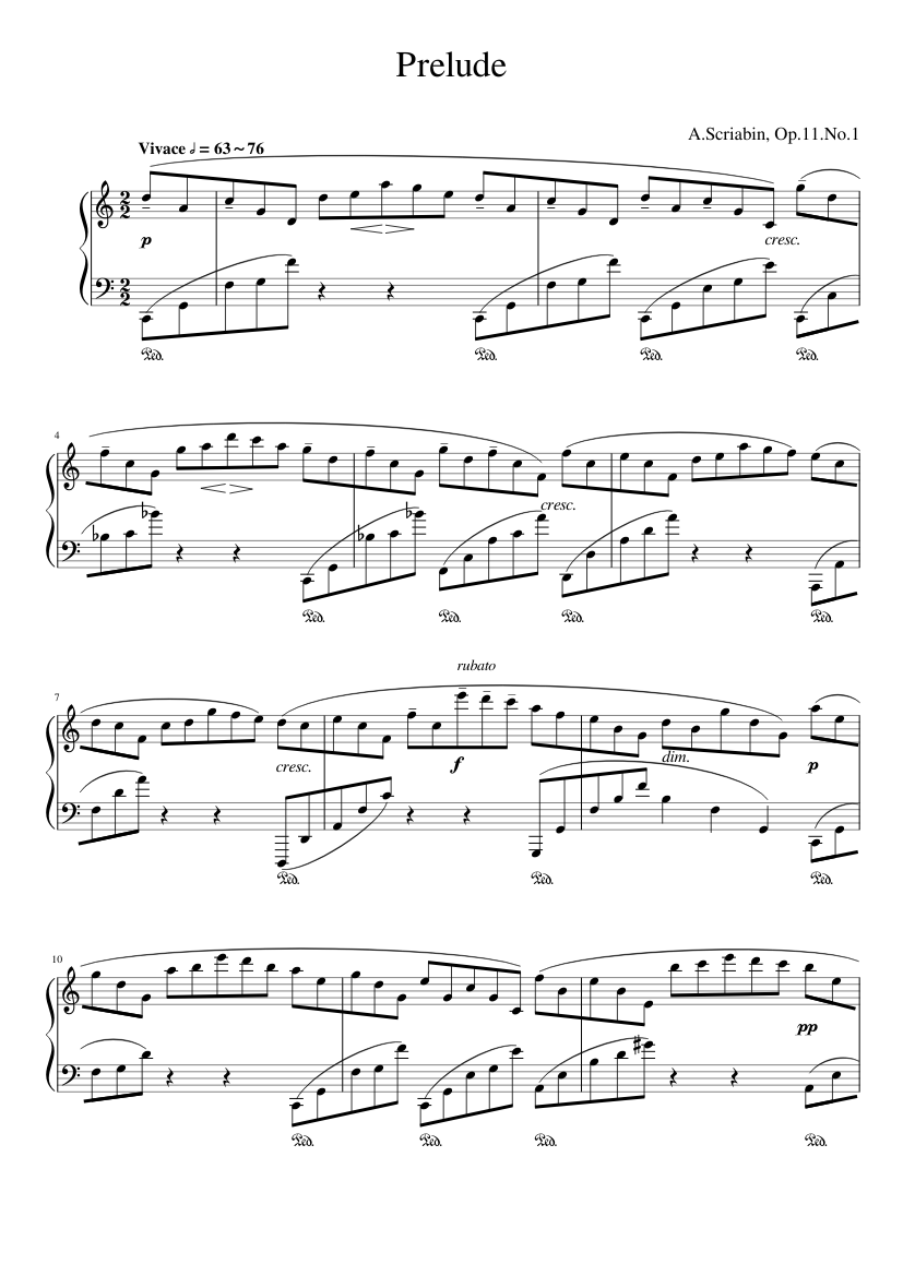 24 Preludes Op.11
