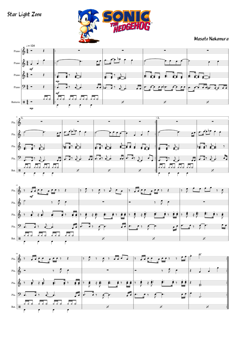 sonic the hedgehog - star light zone