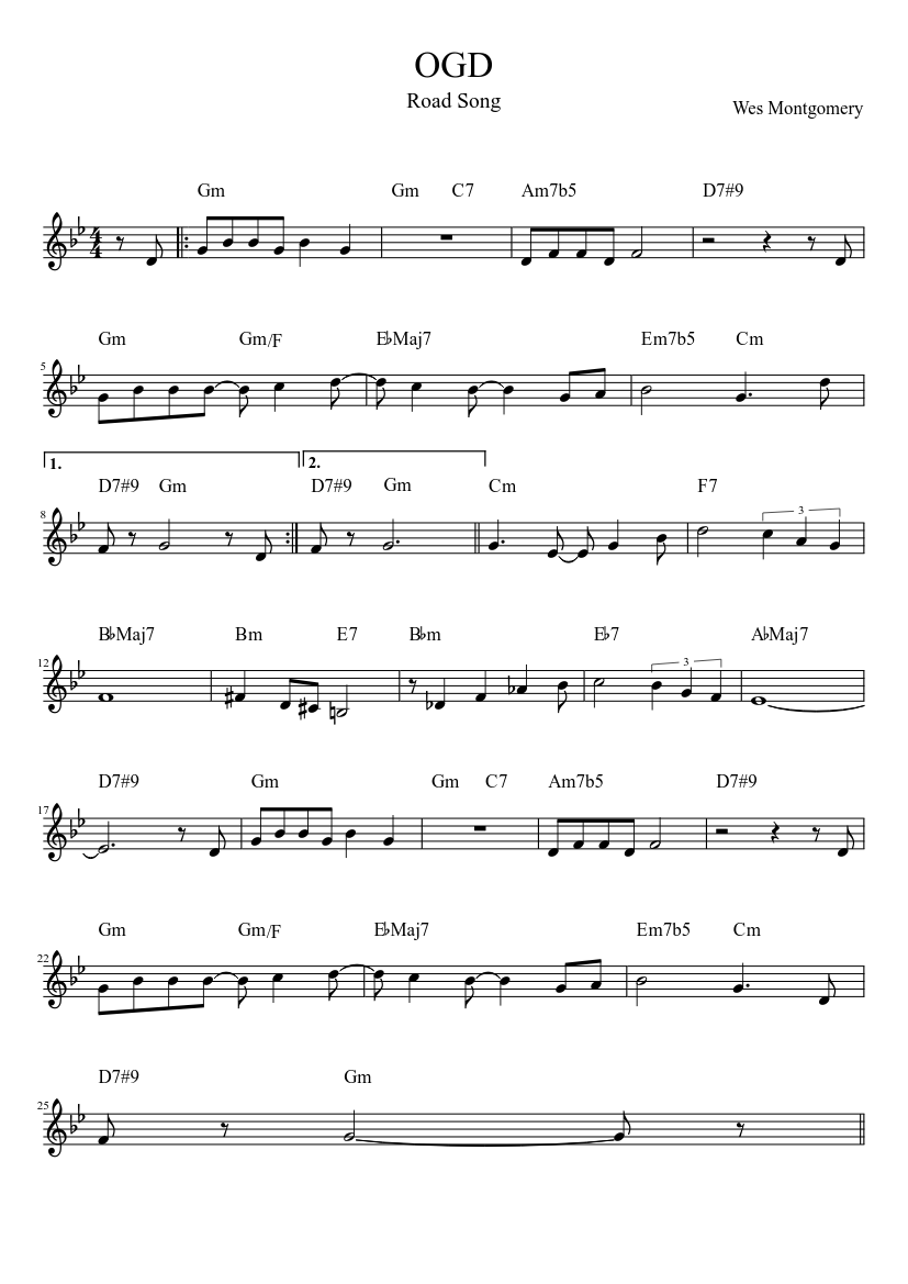 road song