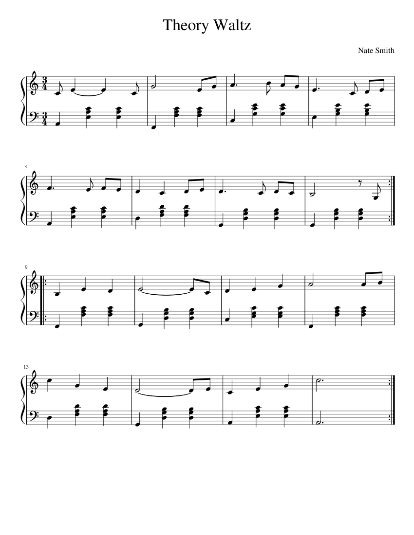 Theory Composition Nate Smith