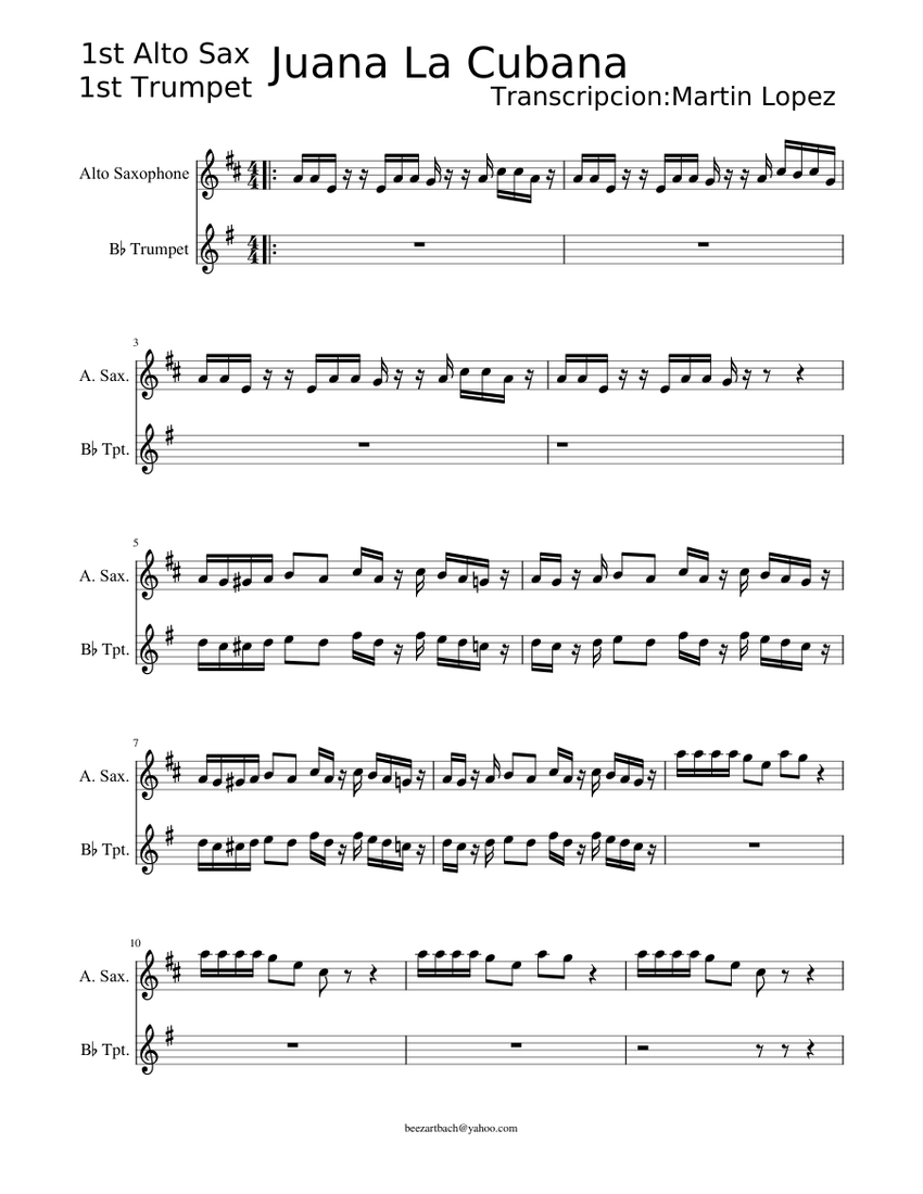 Juana La Cubana Partituras Paratamborazo Piano Tutorial Acordes, letra y tablatura de la canción juana la cubana de tropicalisimo apache. juana la cubana partituras