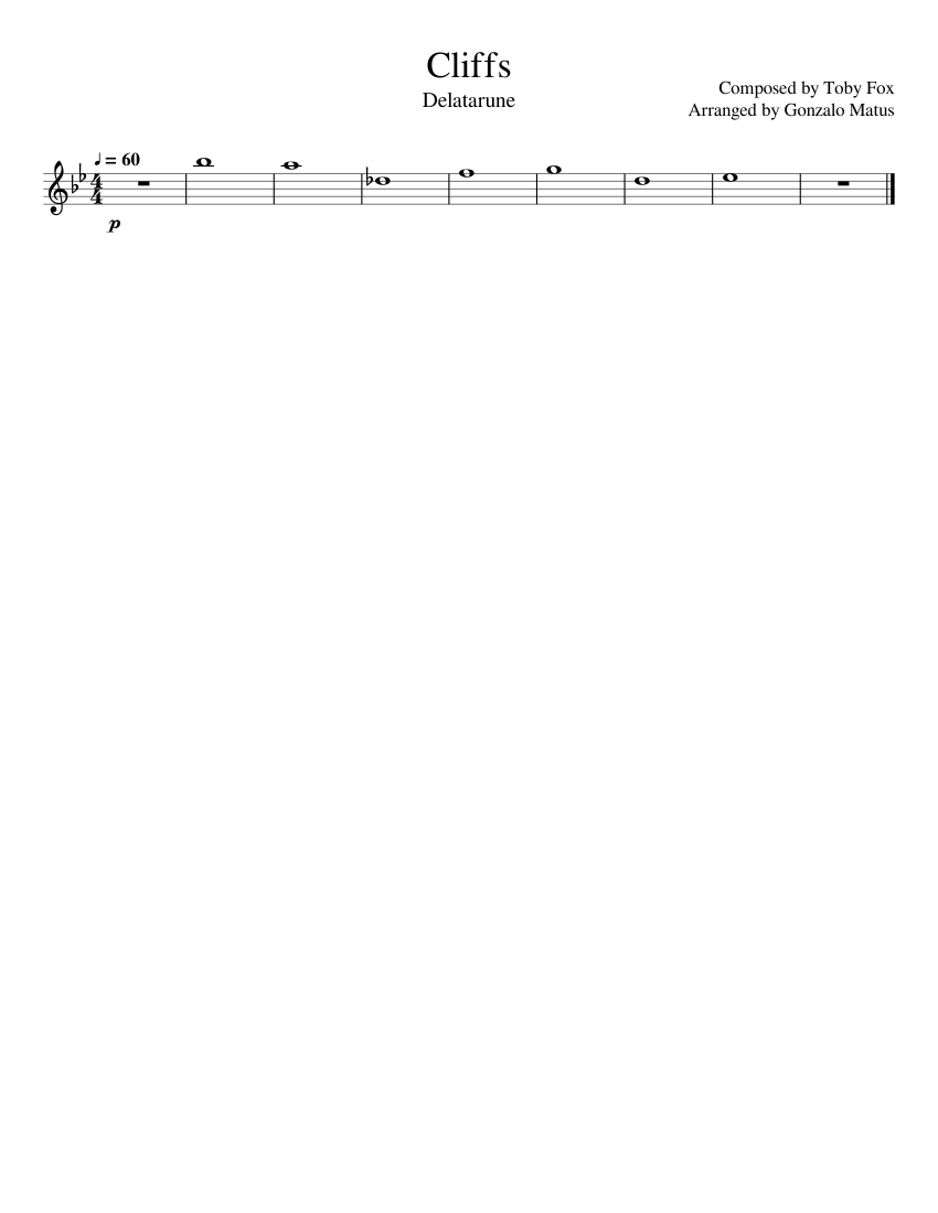 Cliffs - Violin Solo