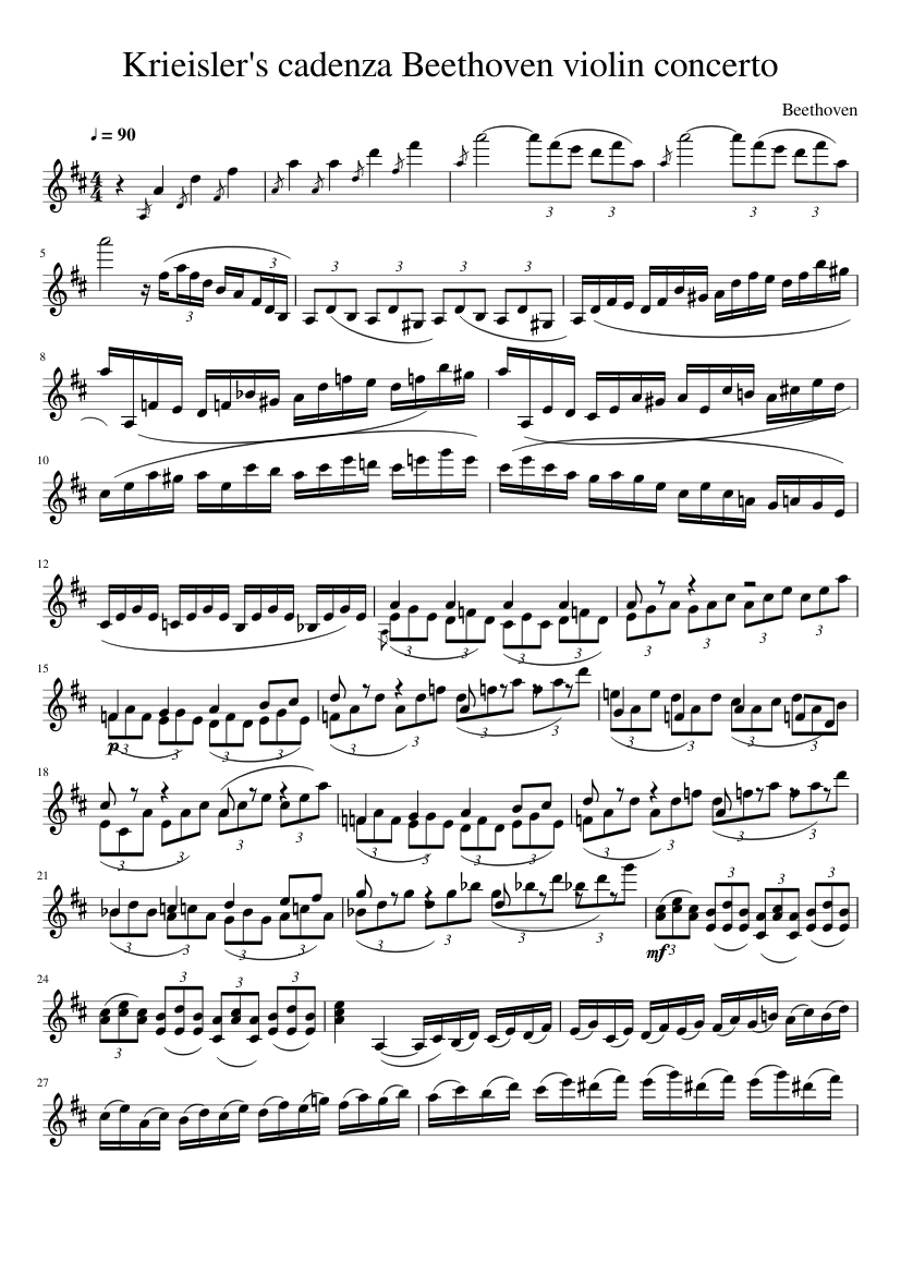 Classical Orchestral Concertos And Symphonies Violin Concerto Beethoven