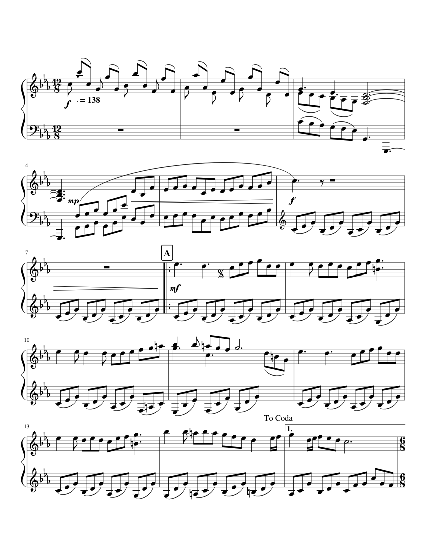 Eternal Harvest Sheet music for Piano (Solo) | Musescore.com