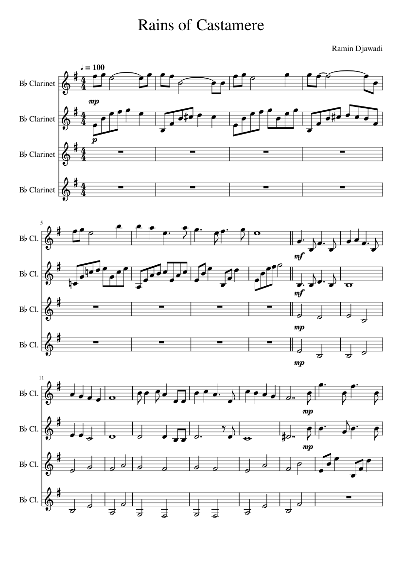 the rains of castamere