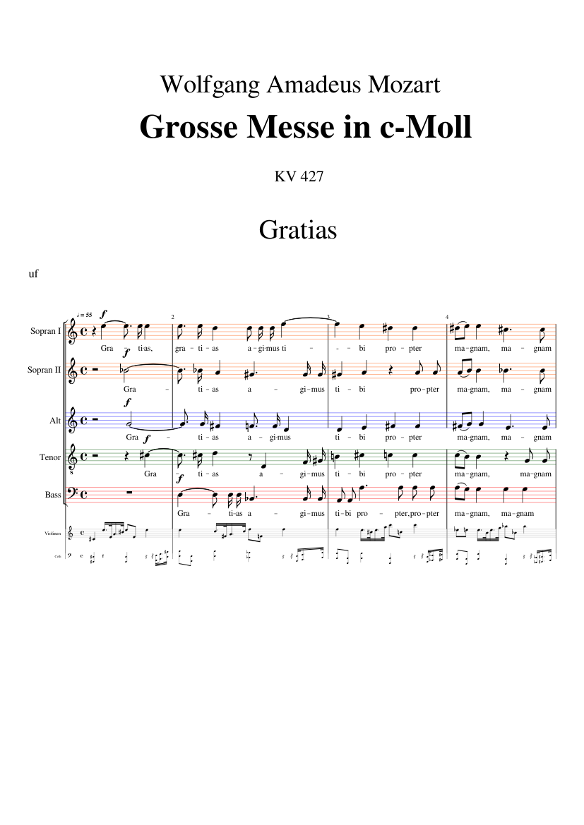 Great Mass in C minor KV427 (417a)