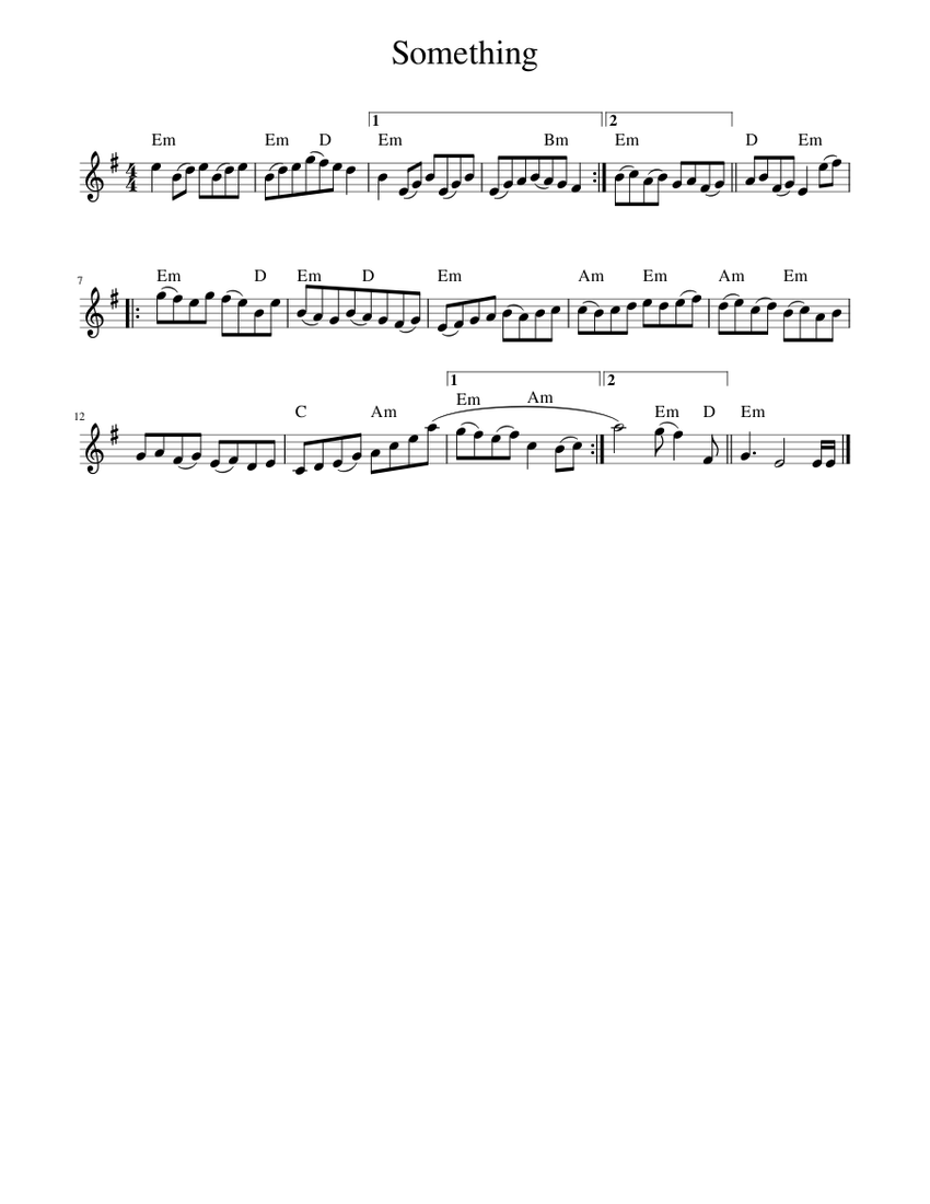 something-sheet-music-for-piano-solo-musescore