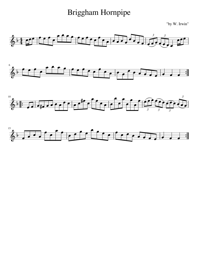 Briggham Hornpipe