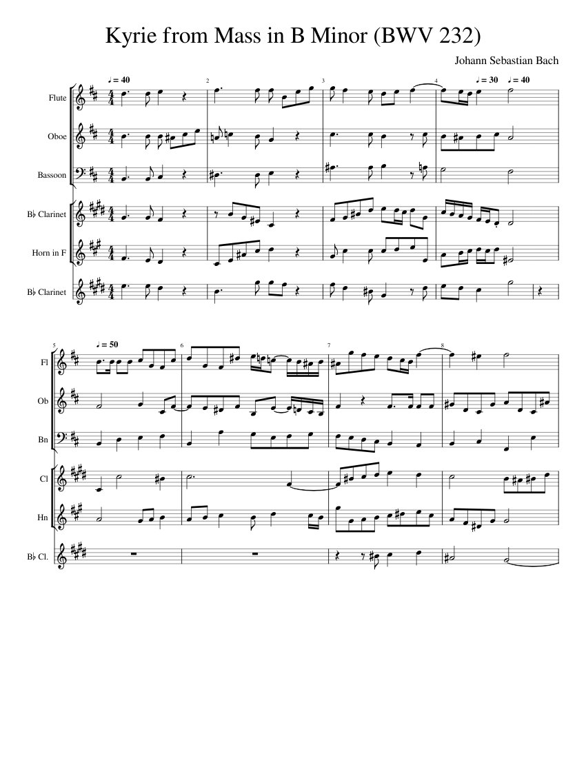 Mass in B minor BWV 232