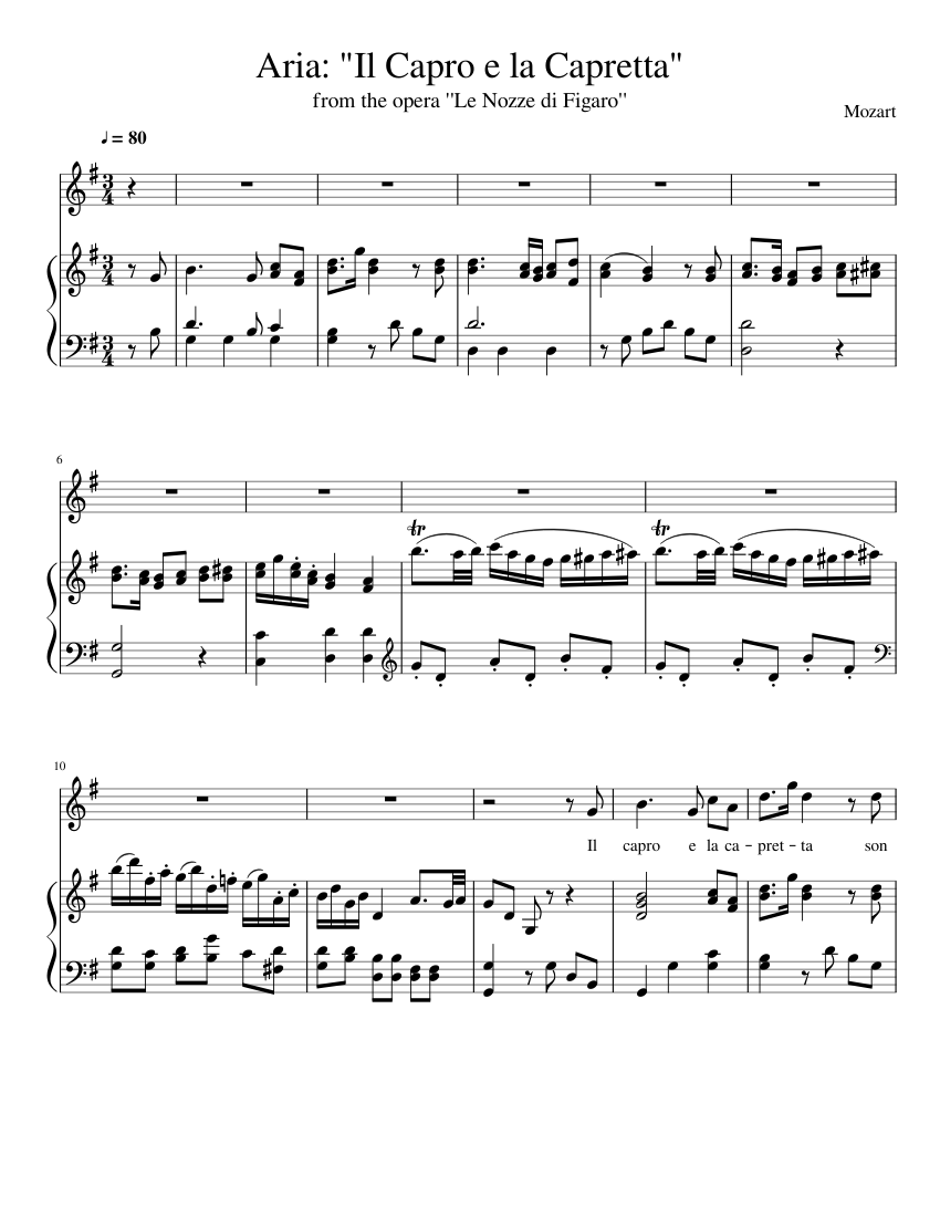 Capriccio in C major K.395