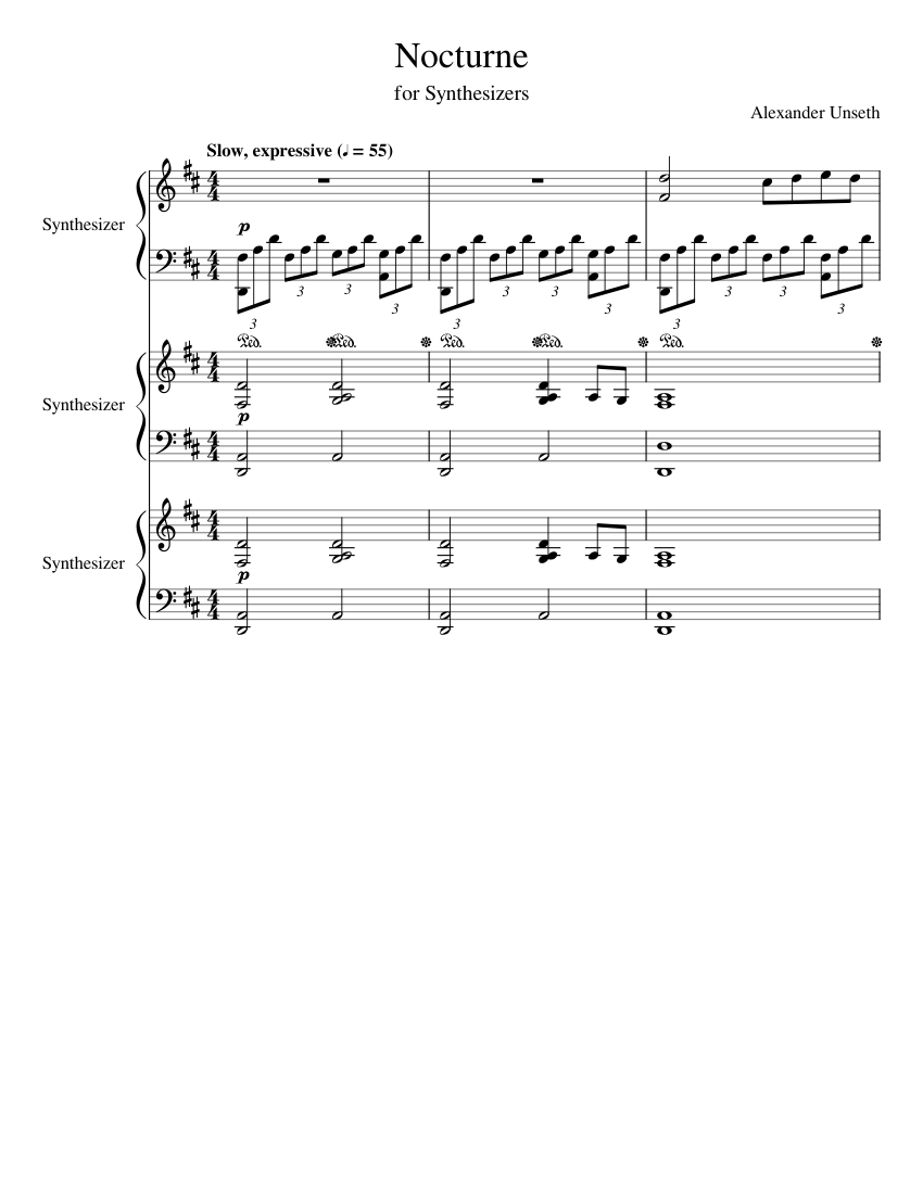 Nocturne for Synthesizers