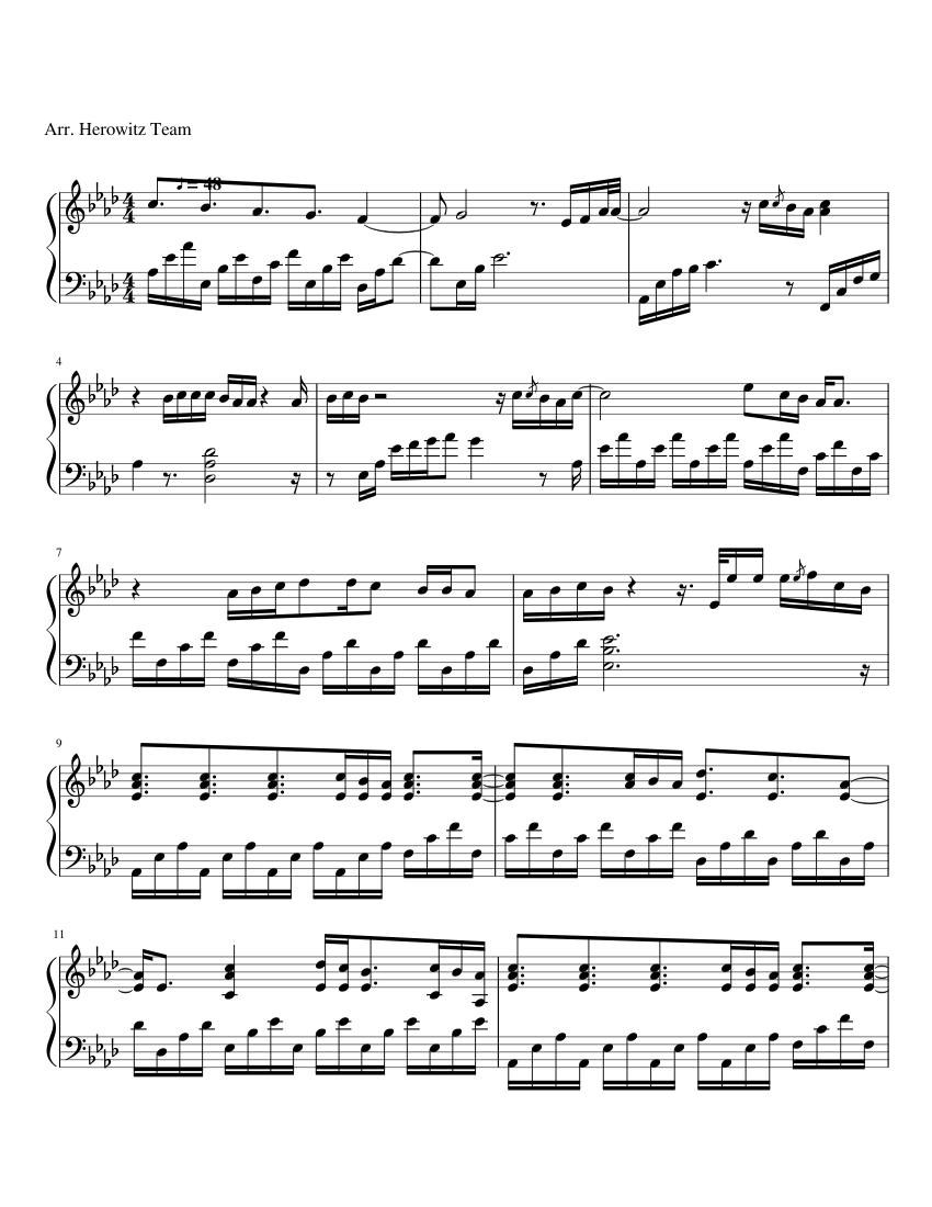 Perfect - Ed Sheeran - piano tutorial