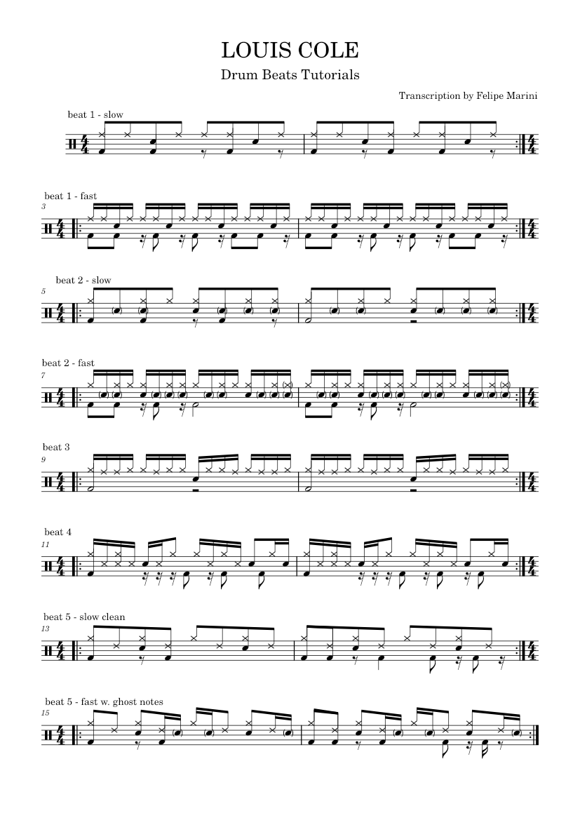 Disappear - Louis Cole Sheet music for Piano (Solo)