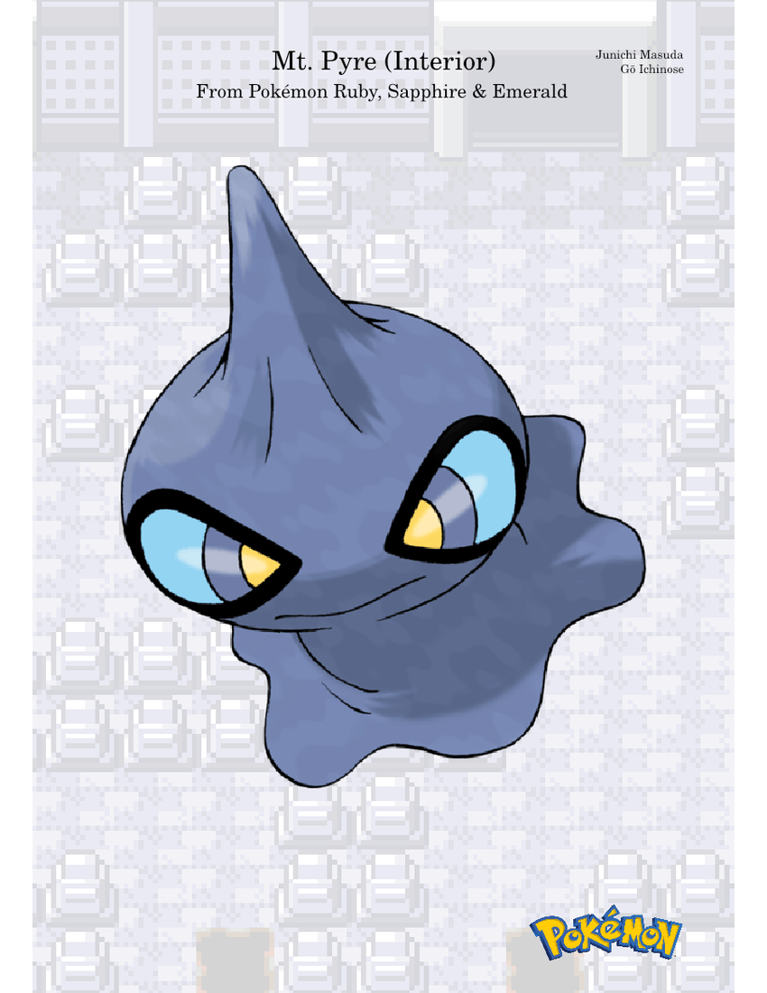 Mt. Pyre Pokémon Ruby, Sapphire & Emerald Sheet music for Flute