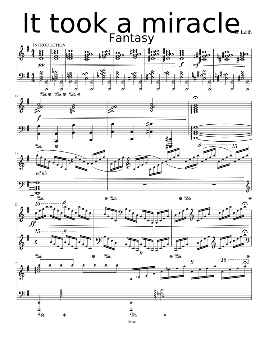 it-took-a-miracle-sheet-music-for-piano-solo-musescore