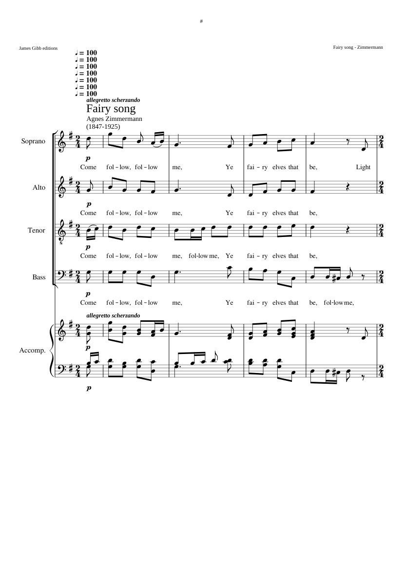 Fairy song