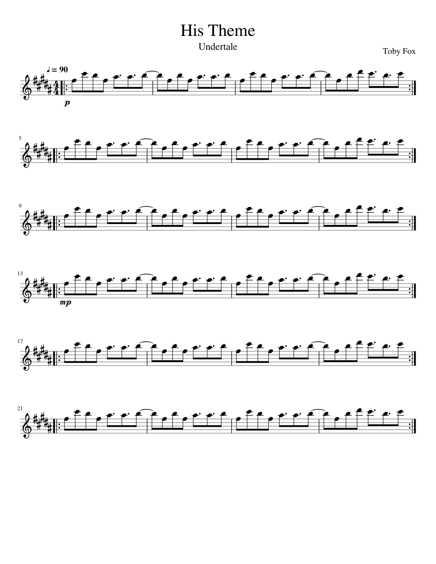 His Theme