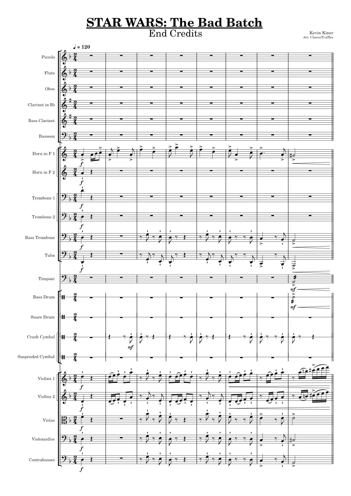Star Wars The Bad Batch End Theme – Kevin Kiner – Orchestral ...